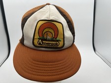Vintage Amerock Snapback Trucker Hat Patch Made in USA