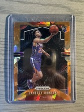 2019-20 Prizm Basketball Cameron Johnson Orange Ice Prizm #257 Rookie RC