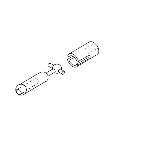 Bastler - Kardangelenk mit Aufnahme, 2mm Bohrung, 2 Stück - Weinert 9919