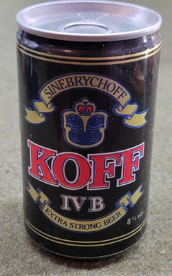 KOFF IVB Extra Strong Beer/Sinebrychoff ~ 12oz. Aluminum Beer Can ~  Empty