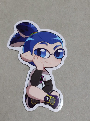 Inkling Boy Splatoon Sticker Inkling Junge Aufkleber 