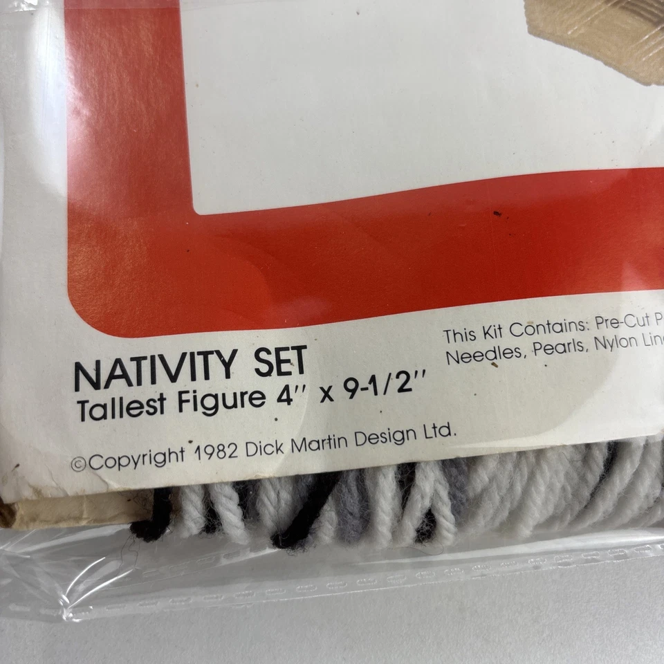 Leisure Arts Canvas Capers Needlepoint Small Nativity With Manger Christmas - Image 3 of 4