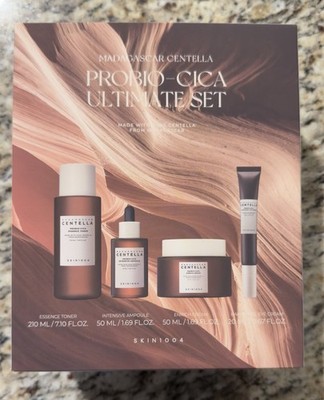 SKIN1004 MADAGASCAR CENTELLA AMPOULE SKIN 1004 SET TONER EYE CREAM PROBIO CICA