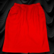 Pendleton Pencil Skirt Womens 10 Pink 100% Polyester Vintage Made in USA