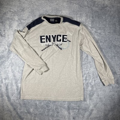 Enyce Clothing Co.  Mens Embroidered Logo Gray Sweatshirt Size XL 100% Cotton