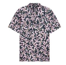 Bad Birdie Whistling Strait Golf Polo Shirt in Super Duper Bloom Size Large