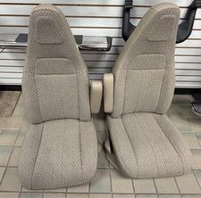 97-26 Chevy Expressgmc Savana Van Pair Lhrh Tan Cloth Power Bucket Seat 97-26 Chevy Expressgmc Savana Van Pair Lhrh Tan Cloth Power Bucket Seat