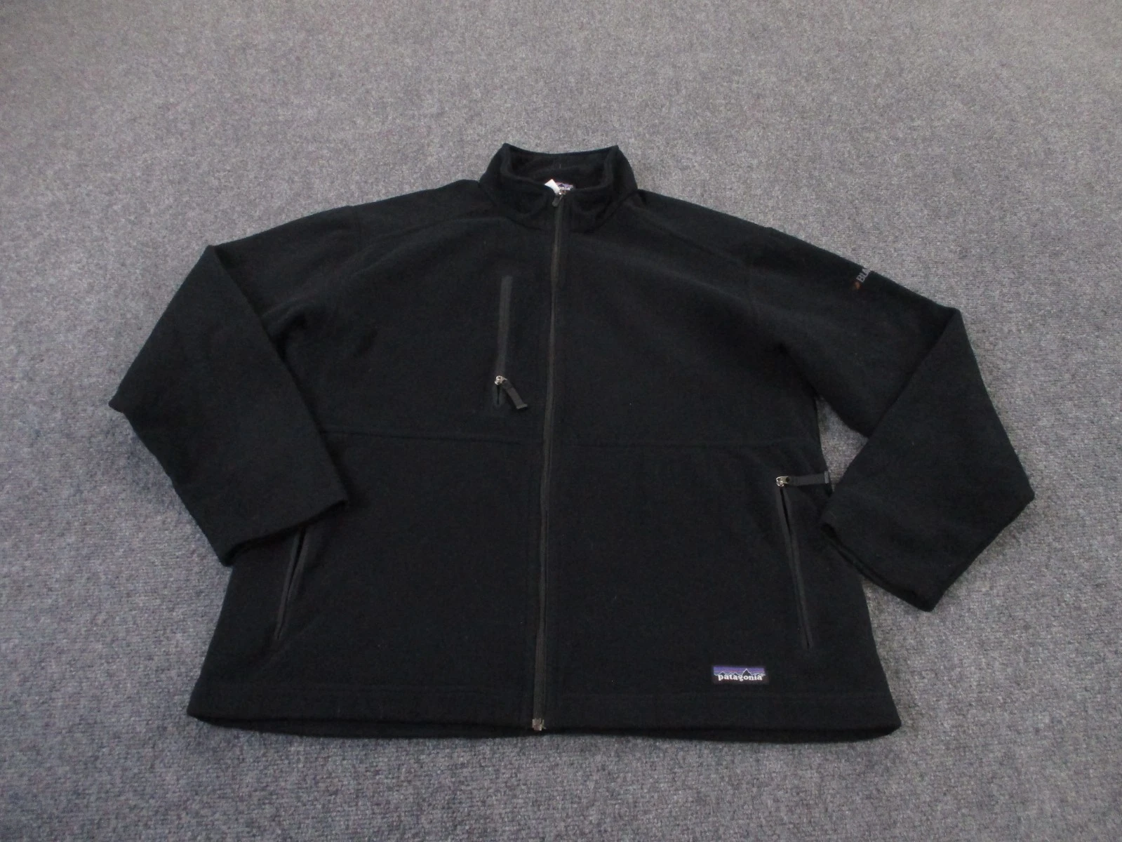 Patagonia Jacket Mens L Fleece Micro Synchilla Outdoors Hiking Lightweight 11307