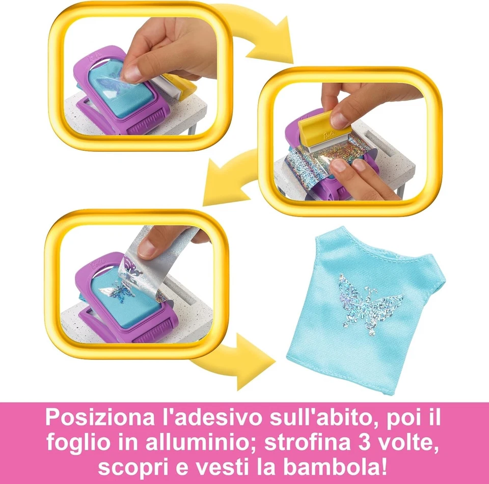 Barbie - Make & Sell Boutique, playset con Bambola e Accessori alla Moda Inclusi - Immagine 4 di 4