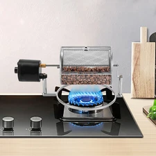 Electric Coffee Bean Roaster Baking Peanuts Pine Nuts Roaster Baking Machine 14W