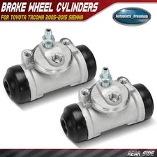 2x Rear Drum Brake Wheel Cylinders for Toyota Tacoma 2005-2015 Sienna 2004-2010