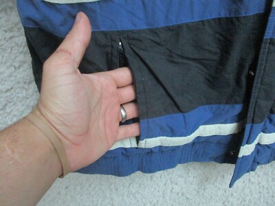 VINTAGE Apex One Dallas Cowboys Jacket Large Adult Blue Pro
