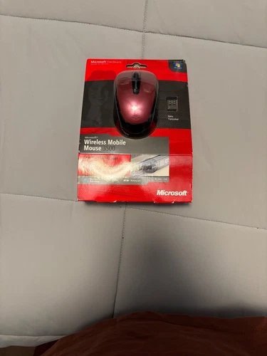 Microsoft Wireless Mobile 3500 Mouse Dragon fruit pink USB Technology Sealed NEW