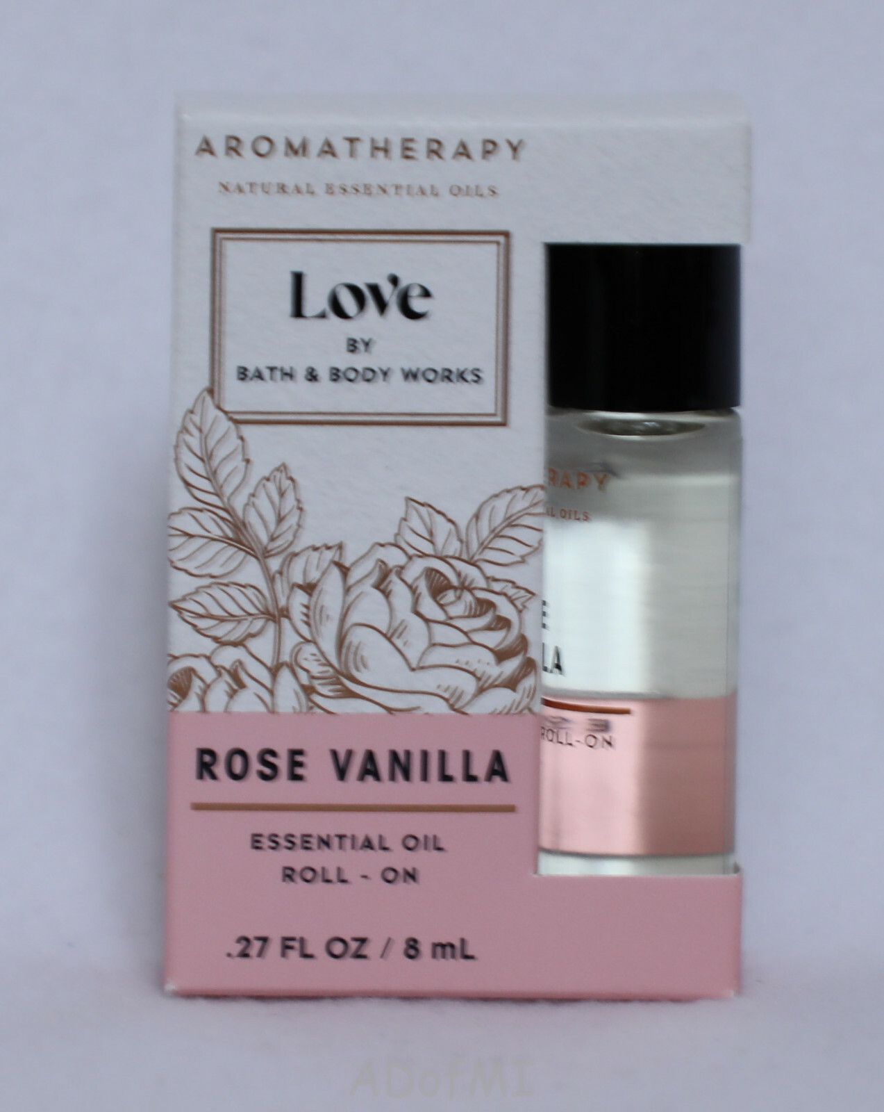 Bath & Body Works Aromatherapy Love Rose Vanilla Essential Oil Roll on