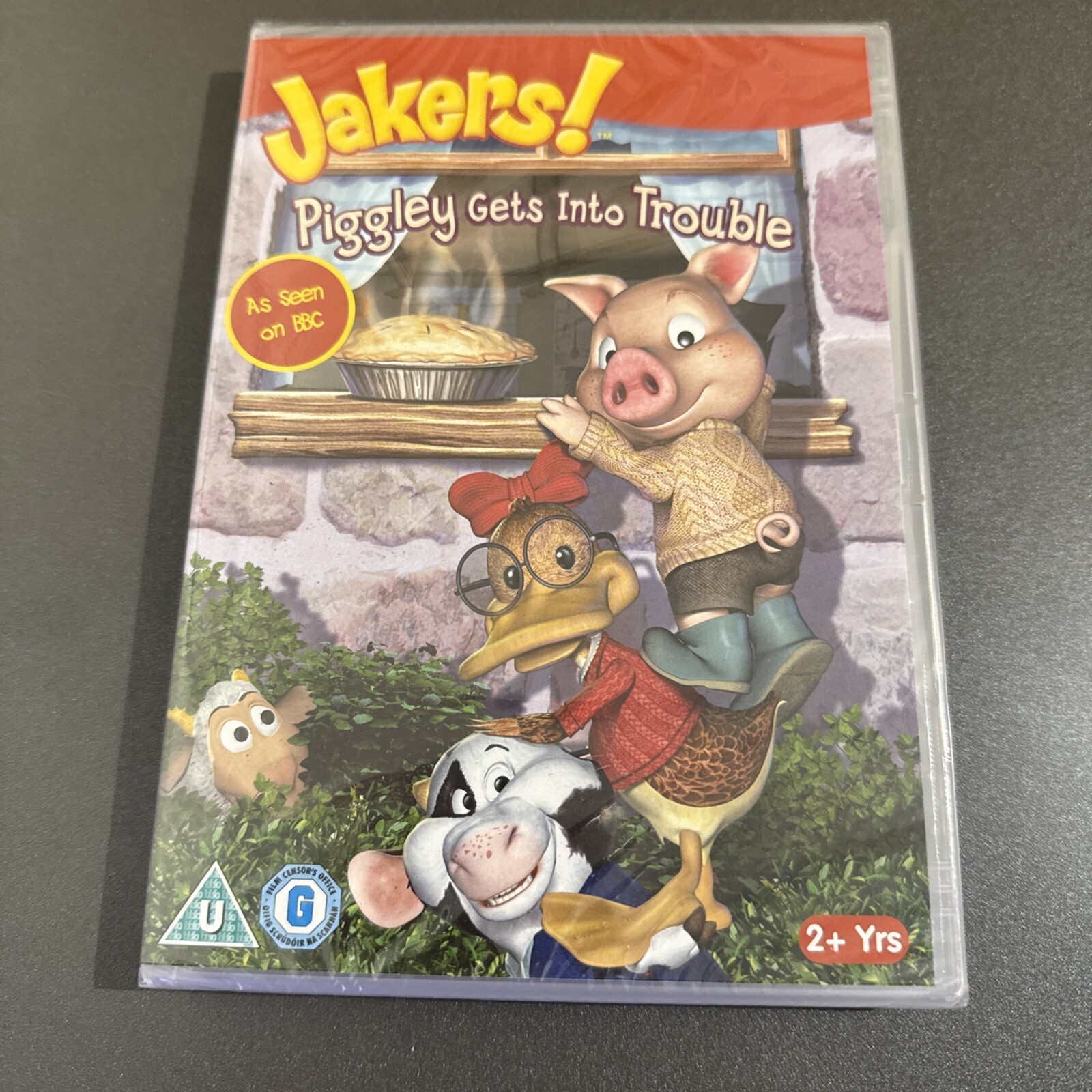 Jakers! - Piggley Gets Into Trouble (DVD, 2007)-REGION 2- NEW/SEALED