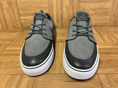 Nike Zoom Stefan Janoski Premium SE Cool Grey Anthracite Men’s SZ 11 631298-005. RARE? Sz 11 - Nike Zoom Stefan Janoski Premium SE Cool Gray  main image 3