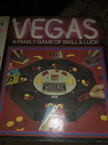 Vintage 1973 Milton Bradley VEGAS Board Game Complete Ages 8 to Adult #4320 EUC