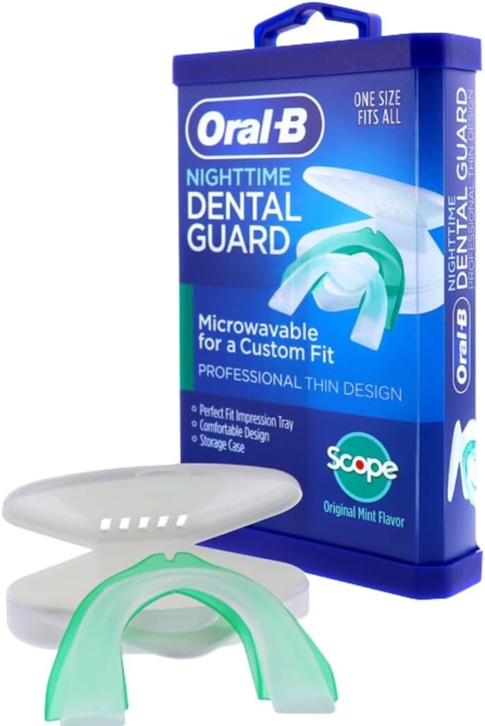 Nighttime Dental Guard, Less Than 3-Minutes for Custom Teeth Grinding Protection