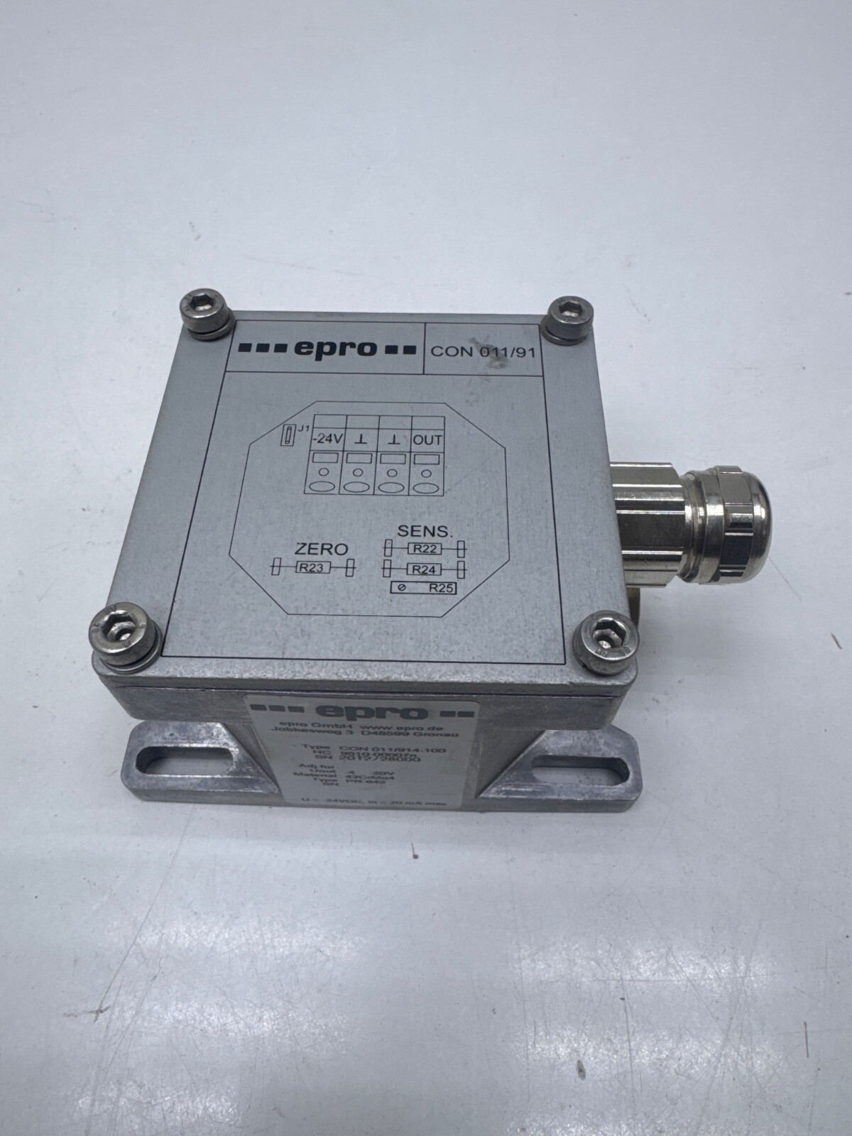 EPRO CON011/91 PR642 Current Signal Converter
