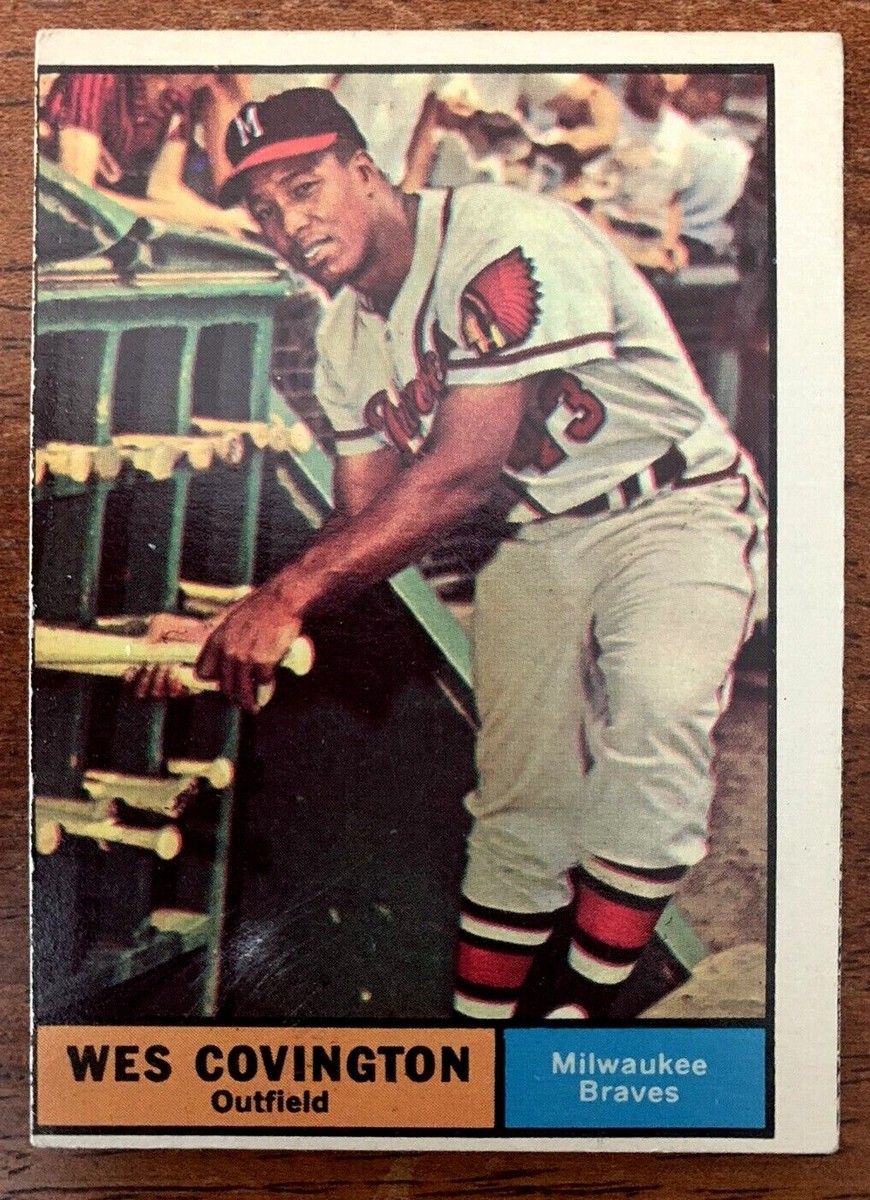 1961 Topps Baseball Cards (5 Card: #'s 31, 39, 182, 214, 296