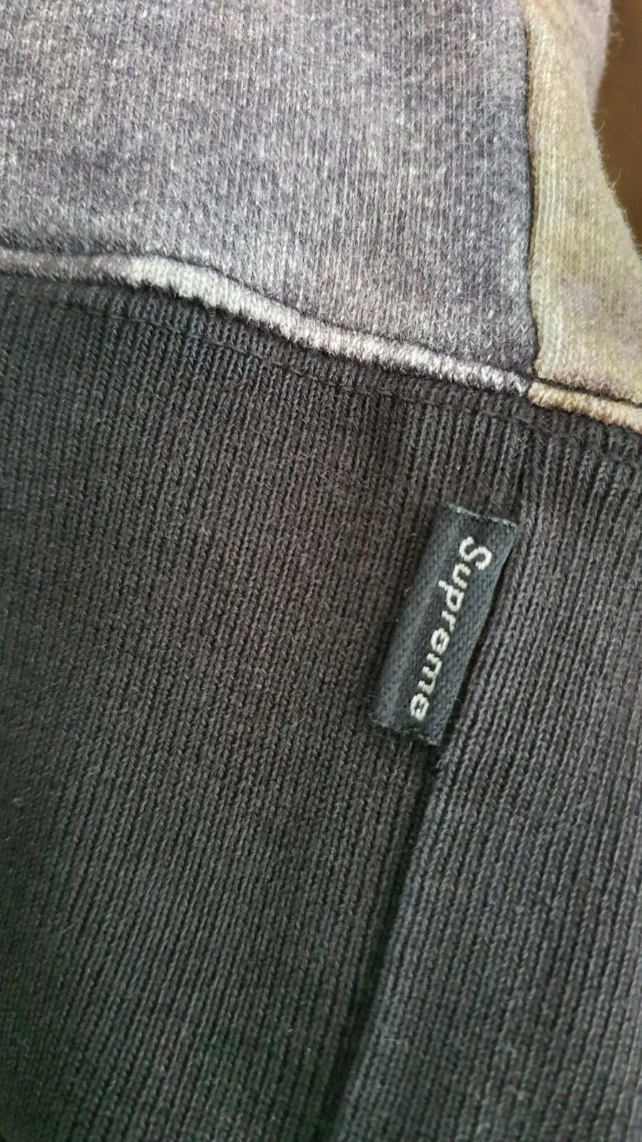 Felpa con cappuccio SS14 Supreme La Bein taglia M media multicolore vintage