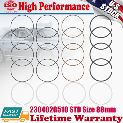 STD Engine Piston Ring Set Fits for Sonata Optima Sorento Santa Fe 2.4L