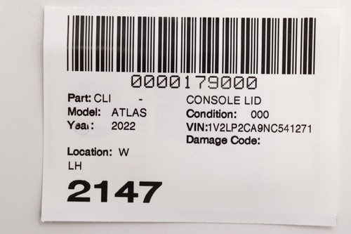 2018 - 2023 VOLKSWAGEN ATLAS CENTER CONSOLE LEFT SIDE TRIM OEM 3CN863045A82V - Picture 14 of 14