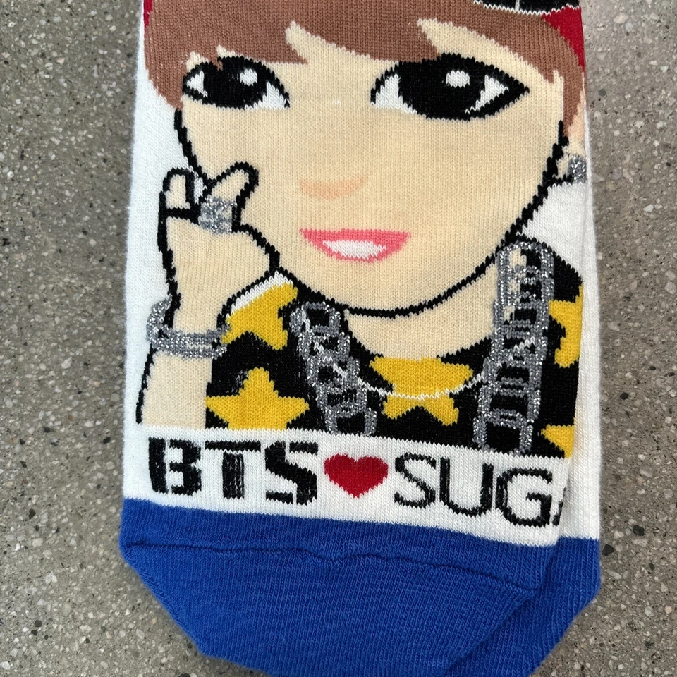 BTS Suga socks made in Korea 23 -25 cm  NWT - Image 2 of 4