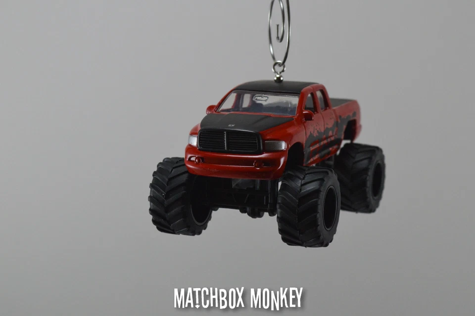 ¡NUEVO! Dodge Ram 1500 2003 camioneta pickup cabina extendida 1/64 adorno navideño personalizado Foto 4 de 4