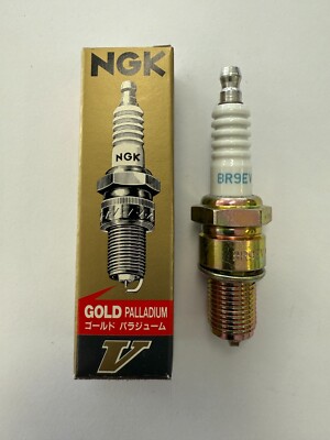 NGK Spark Plug BR9EV Gold Palladium Stock No. 4725 - Made in Japan