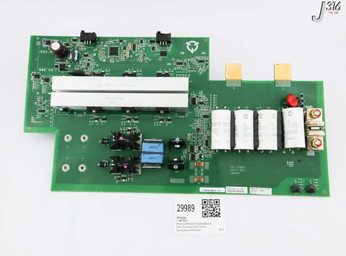 29989 APPLIED MATERIALS PCB ASSY, TDI POWER, 144901 0195-41619 | eBay