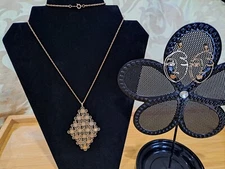 Necklace And Earings Woman