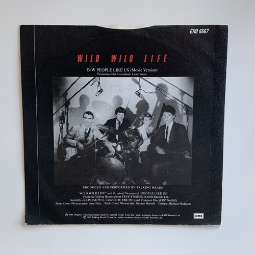 Talking Heads – Wild Wild Life, EMI – EMI 5567, VG+ - Bild 2 von 2