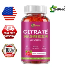 Magnesium Citrate Gummies - High Absorption Muscle & Bone Health Supplement