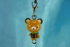 Kodansha Epoch Sanrio Tenorikuma Mini Charm Zipper Pull Figure Frappe kun