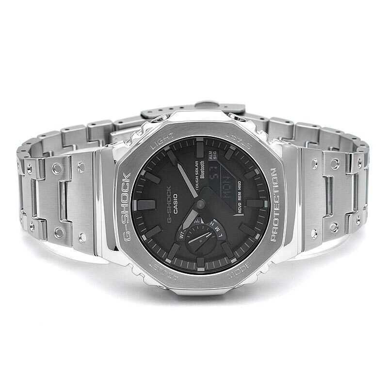 CASIO G-SHOCK GM-B2100D-1AJF FULL METAL Silver Bluetooth Solar Watch Men's
