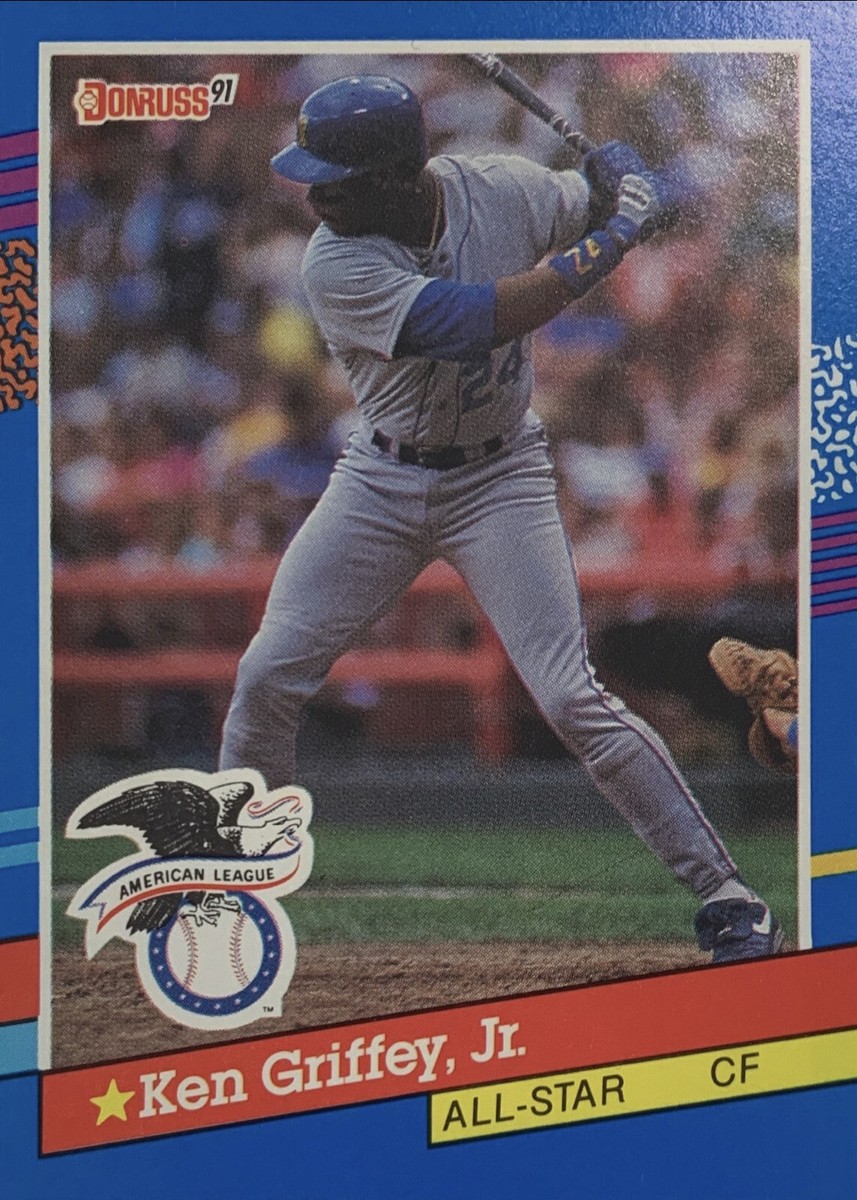 1991 Donruss Ken Griffey Jr All Star Error Card (No . After