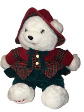 1993 Charles Dickens A CHRISTMAS CAROL 150th Anniversary Girl Christmas Bear