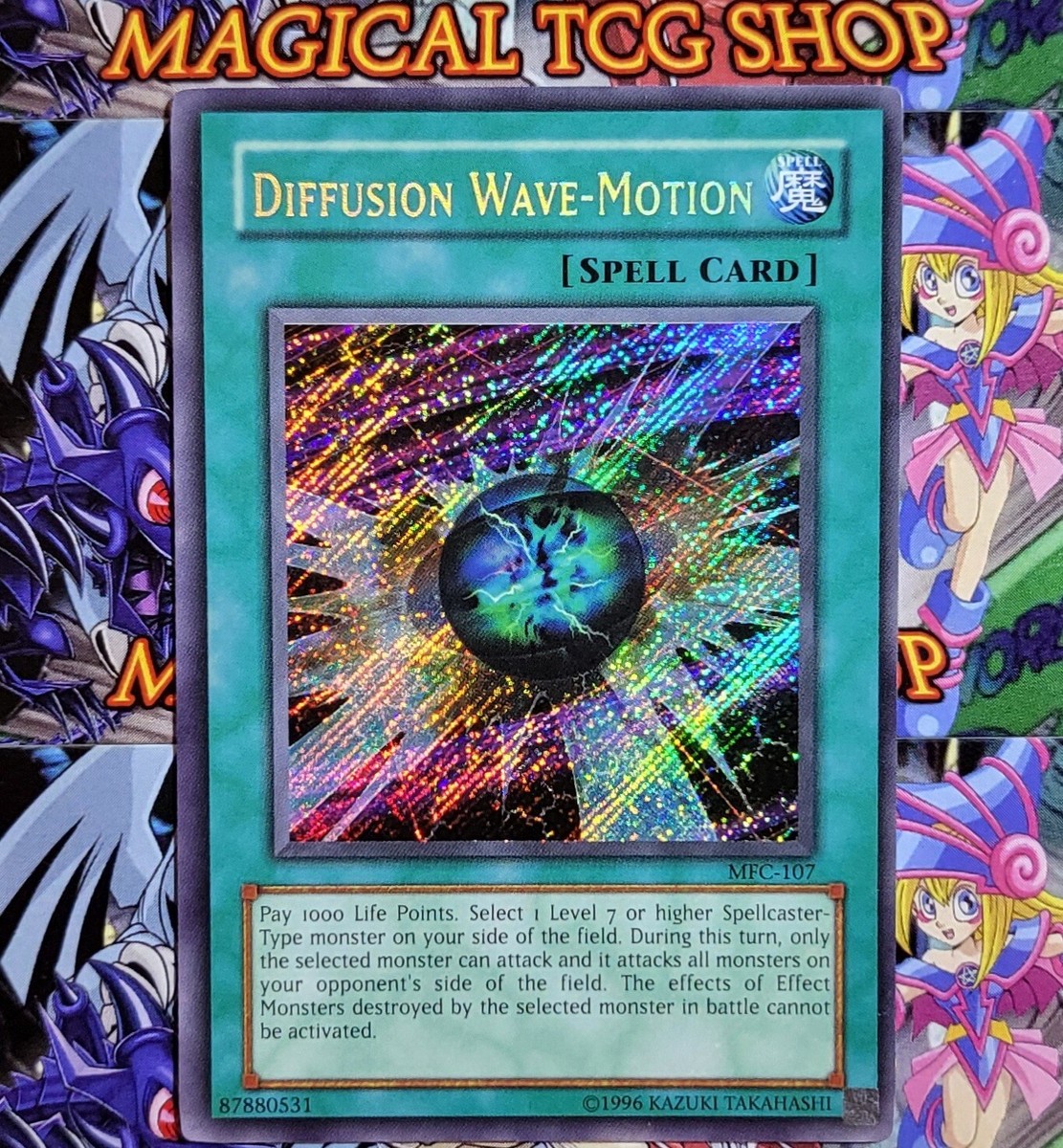 Yugioh Diffusion Wave-Motion MFC-107 Secret Rare Konami 2003 | eBay