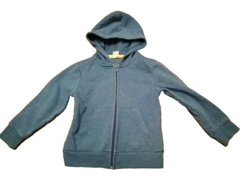 H&M boys Turquoise Blue zip up hoodie age 2-4 Years With Pockets  - Picture 1 of 2
