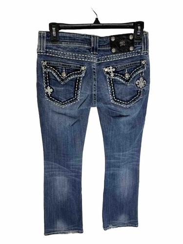 Miss Me Embellished Jeans - JE5369B2R - Size 27 Boot - Picture 2 of 9