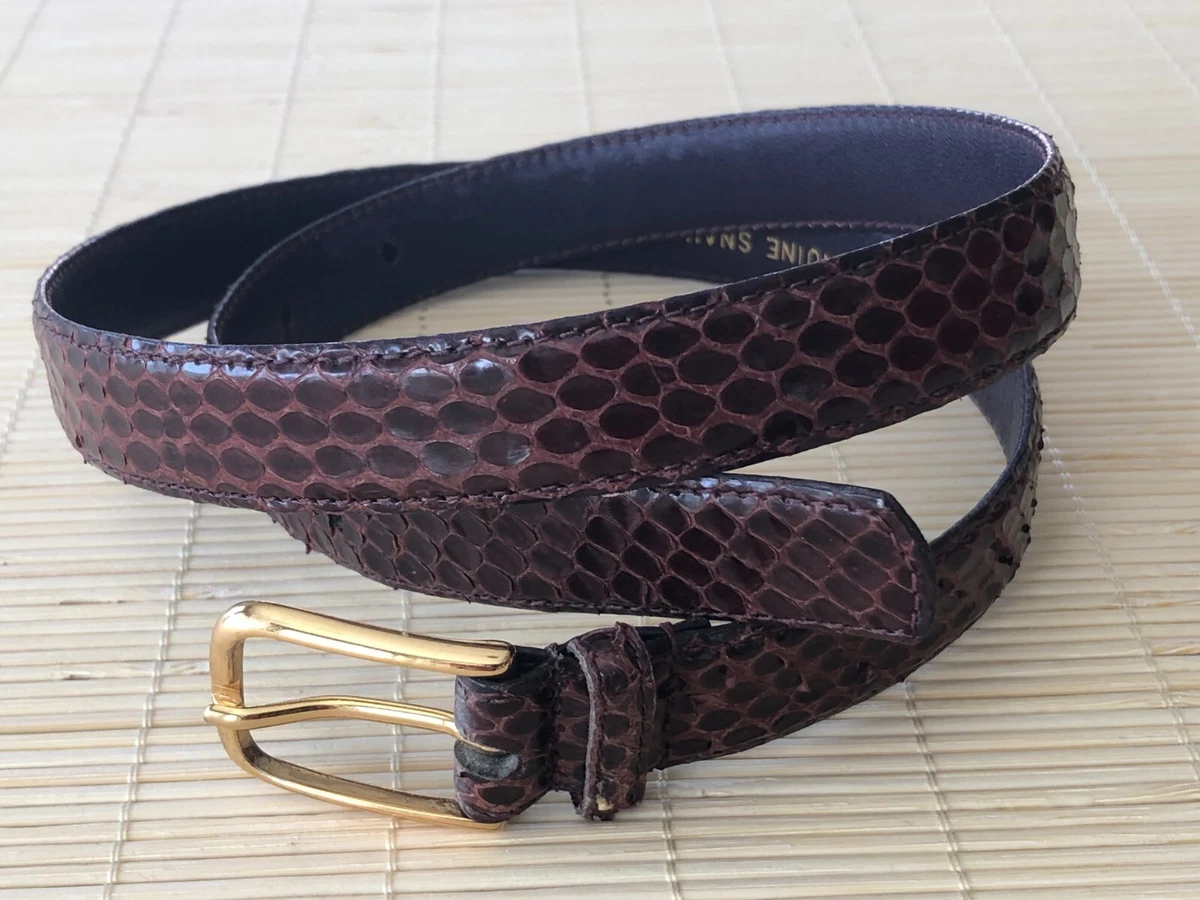 Justin Genuine Snakeskin Women\'s belt size 26 Women main image 3