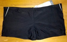 Active  Co Black Square Cut Swimsuits XL 9.99 Box11 FREEZE THEM OFF SALE  