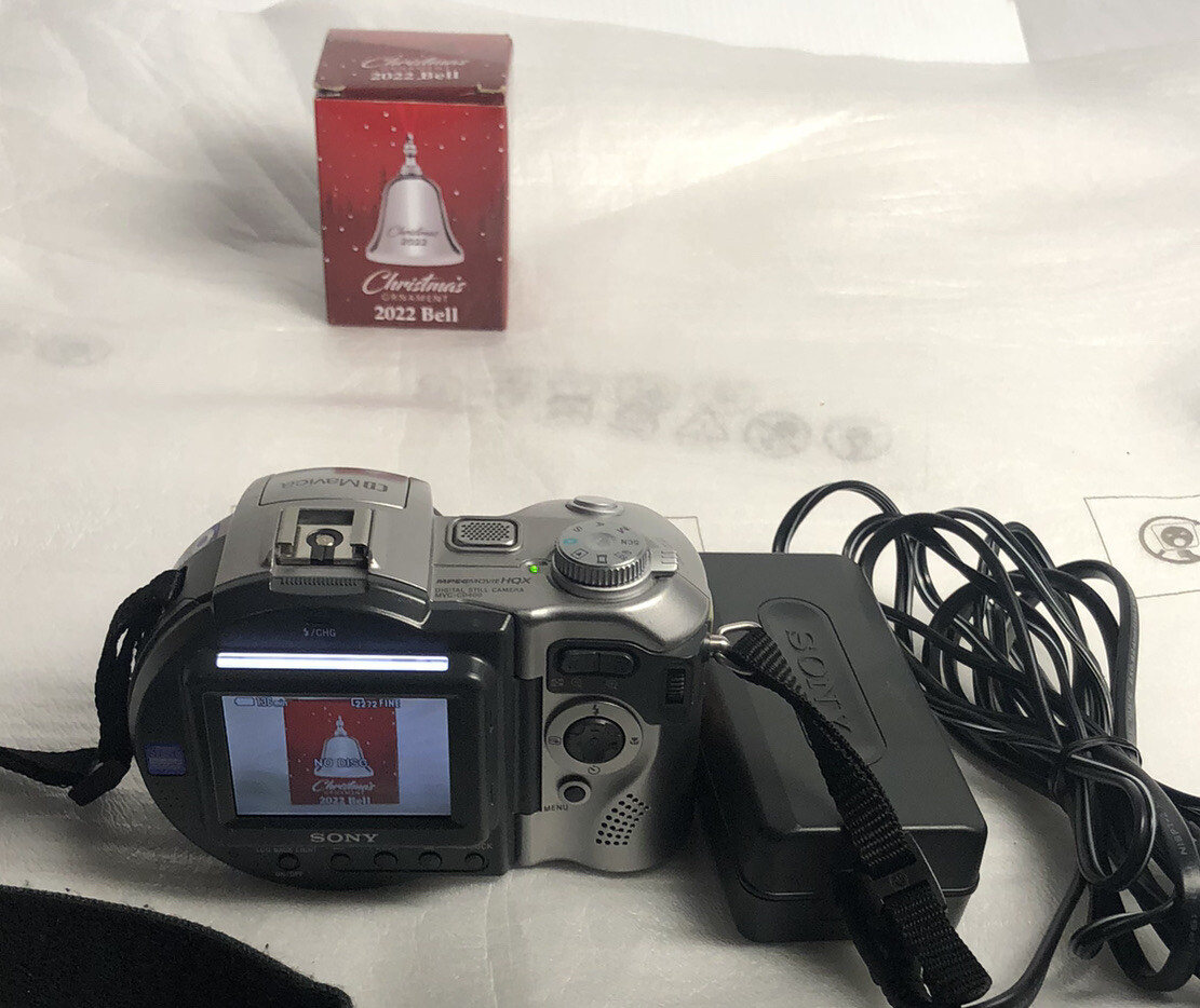 Sony MVC-CD400 Mavica Digital Camera,3x Optical Zoom Excellent