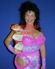 SHERRI MARTEL GIRL WRESTLER 8 X 10 WRESTLING PHOTO WWF AWA WCW