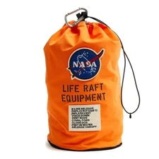 NASA Ripstop Organizing Bag,  High Visibility Blaze Orange , Apollo 11  ACC-0117