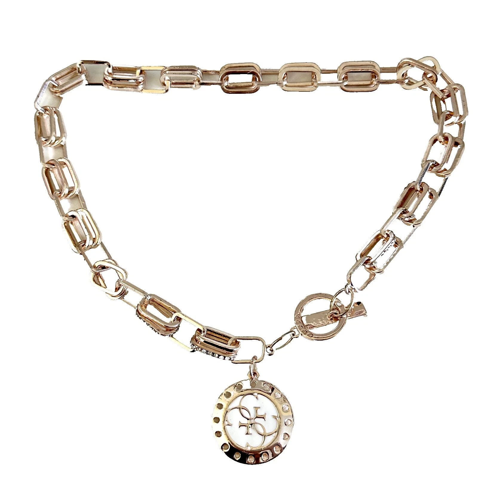 GUESS White Fashion Necklaces & Pendants