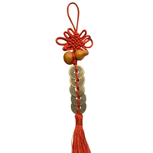 Feng Shui Pendant Five Emperors Money Pendant Traditional Ornaments