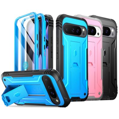 Poetic For Google Pixel 9 9 Pro XL 5G Case with Kickstand Built-in Screen Cover