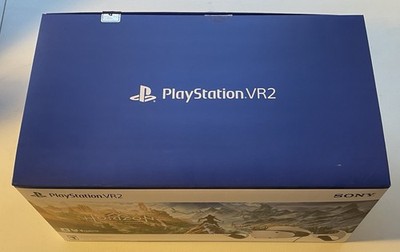 Sony PlayStation VR2 Original Retail Box, Earbud Inserts & Manual   Empty Box